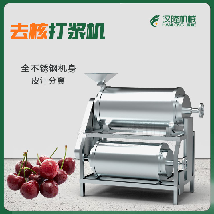 煮熟南瓜大棗去核（hé）去皮（pí）打漿機 打棗泥機（jī）豆沙機 草莓打漿設備
